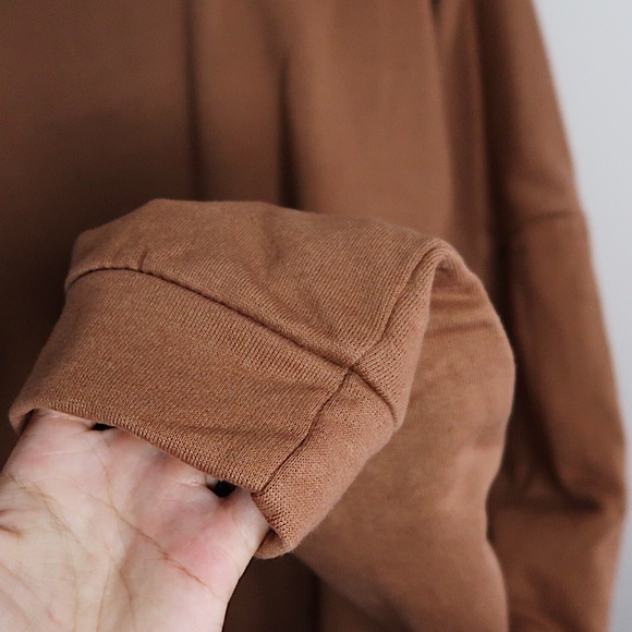 Boohoo | Oversized Funnel Neck Sweatshirt - Picture 5 of 6